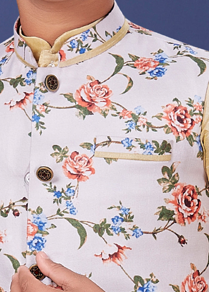Multicolor Cotton Waist Coat