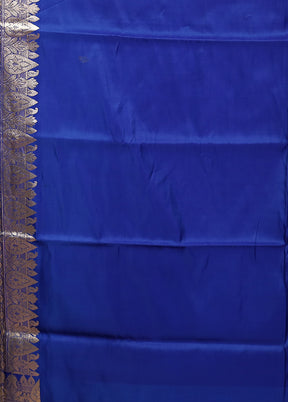 Red Handloom Banarasi Pure Silk Saree With Blouse Piece