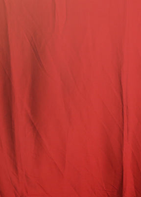 Maroon Chiffon Silk Saree With Blouse Piece
