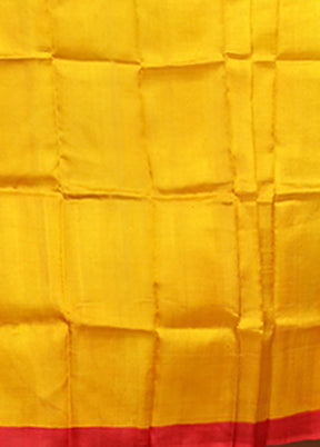 Green Printed Pure Silk Saree Without Blouse Piece