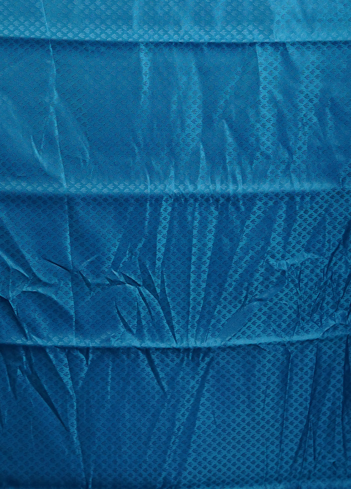 Orange Tanchoi Silk Saree With Blouse Piece