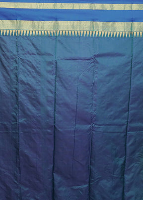 Maroon Kanjivaram Silk Saree With Blouse Piece