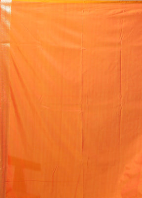 Rust Uppada Silk Saree With Blouse Piece