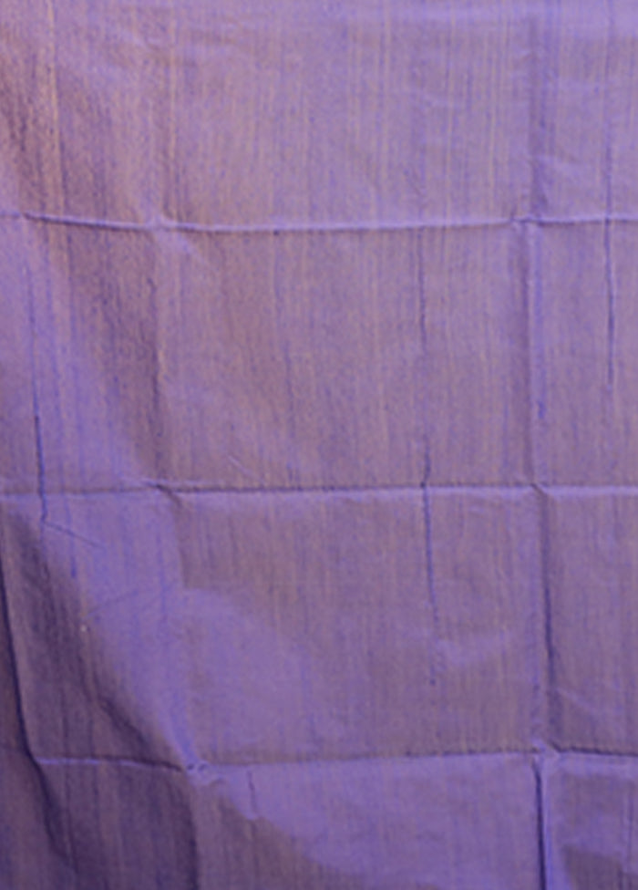 White Matka Silk Saree With Blouse Piece
