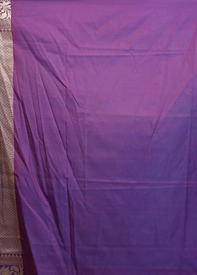 Red Katan Silk Saree With Blouse Piece