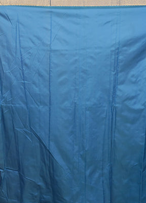 Blue Kanjivaram Silk Saree With Blouse Piece