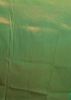 Green Kanjivaram Silk Saree With Blouse Piece