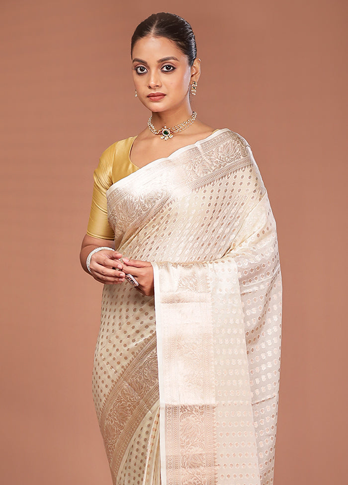 Multicolor Georgette Saree With Blouse Piece
