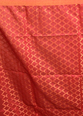 Multicolor Matka Silk Saree With Blouse Piece