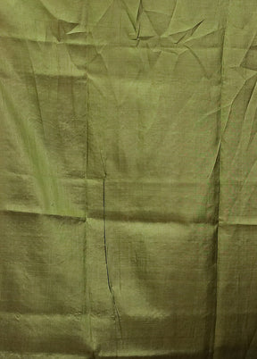 Multicolor Handloom Printed Pure Silk Saree Without Blouse Piece