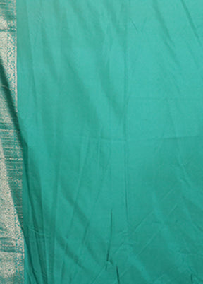 White Dupion Silk Saree With Blouse Piece