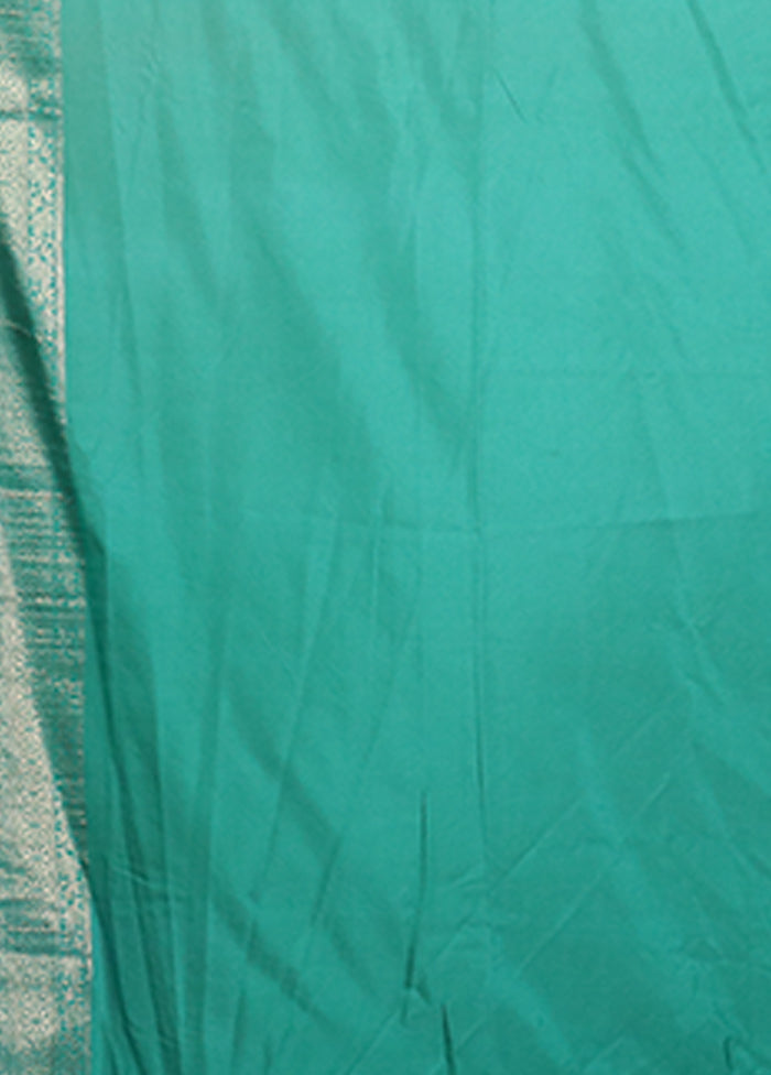White Dupion Silk Saree With Blouse Piece
