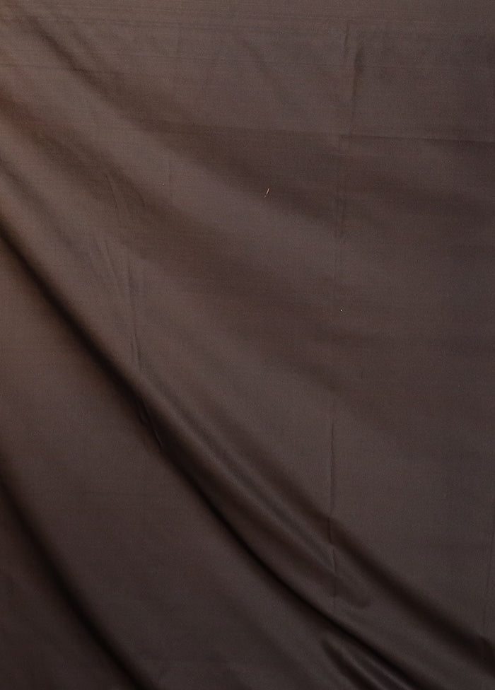 Black Uppada Silk Saree With Blouse Piece