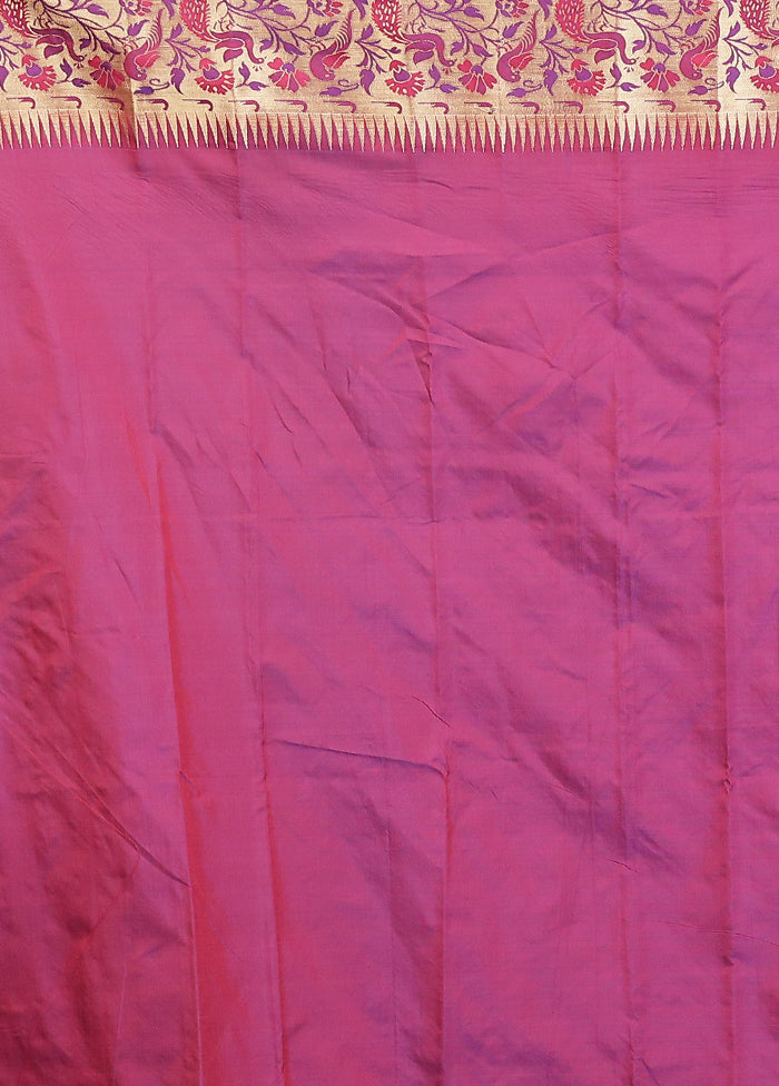 Grey Kanjivaram Silk Saree With Blouse Piece