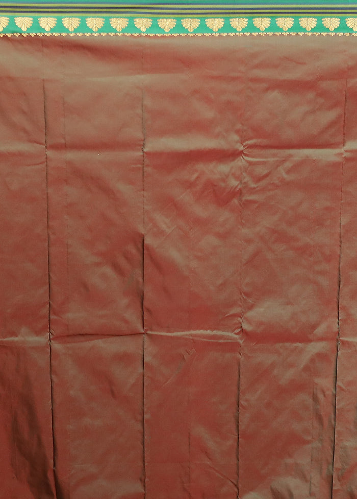 Red Kanjivaram Silk Saree With Blouse Piece