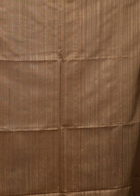 Black Handloom Matka Pure Silk Saree With Blouse Piece