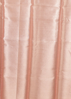 Pink Organza Saree With Blouse Piece