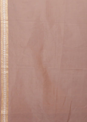 Multicolor Kora Silk Saree With Blouse Piece