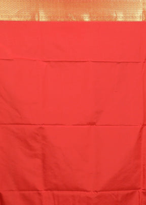 Multicolor Kanjivaram Silk Saree With Blouse Piece