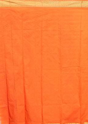 Cream Kanjivaram Silk Saree With Blouse Piece
