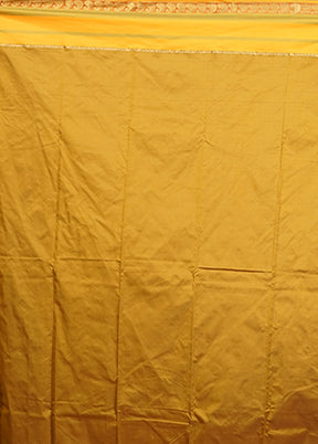 Grey Kanjivaram Silk Saree With Blouse Piece