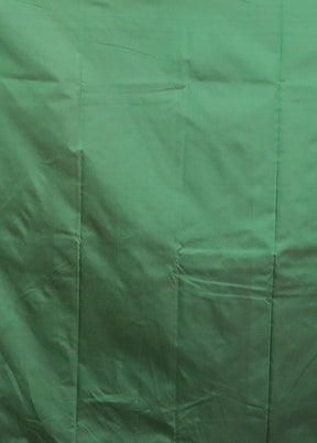 Green Kanjivaram Silk Saree With Blouse Piece