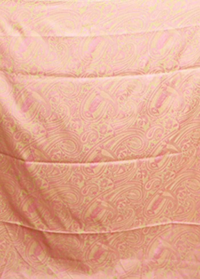 Green Kanjivaram Silk Saree With Blouse Piece