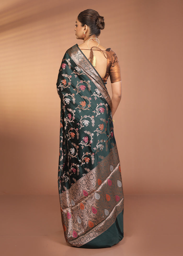 Purple Dupion Silk Saree With Blouse Piece