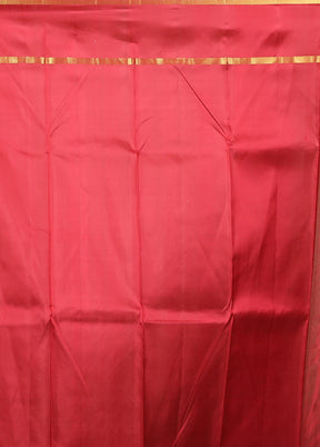 Green Handloom Kanjivaram Pure Silk Saree With Blouse Piece