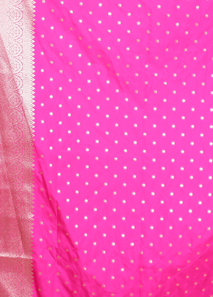 Green Handloom Katan Pure Silk Saree With Blouse Piece