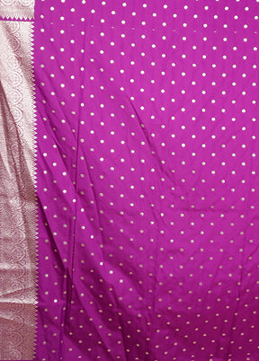 Red Handloom Katan Pure Silk Saree With Blouse Piece