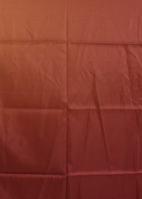 Maroon Organza Saree With Blouse Piece