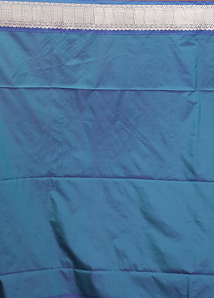 Pink Kanjivaram Silk Saree With Blouse Piece