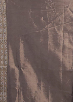 Purple Tissue Silk Saree With Blouse Piece