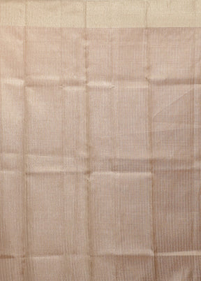 Pink Kora Silk Saree With Blouse Piece