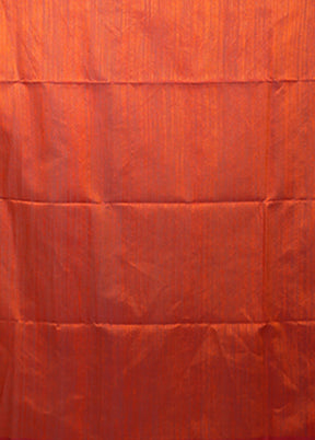 Pink Handloom Matka Pure Silk Saree With Blouse Piece