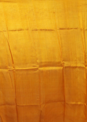 Cream Printed Pure Silk Saree Without Blouse Piece