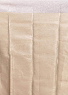 Gold Tissue Silk Saree With Blouse Piece