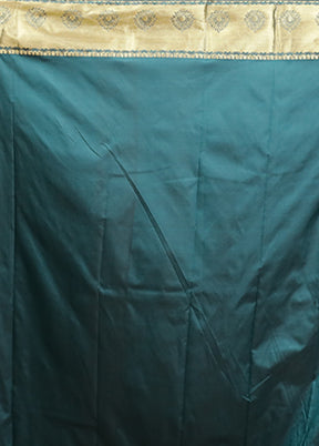 Green Kanjivaram Silk Saree With Blouse Piece