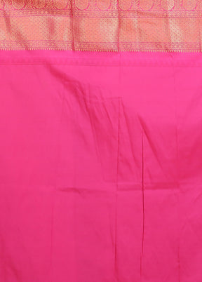 Multicolor Kanjivaram Silk Saree With Blouse Piece