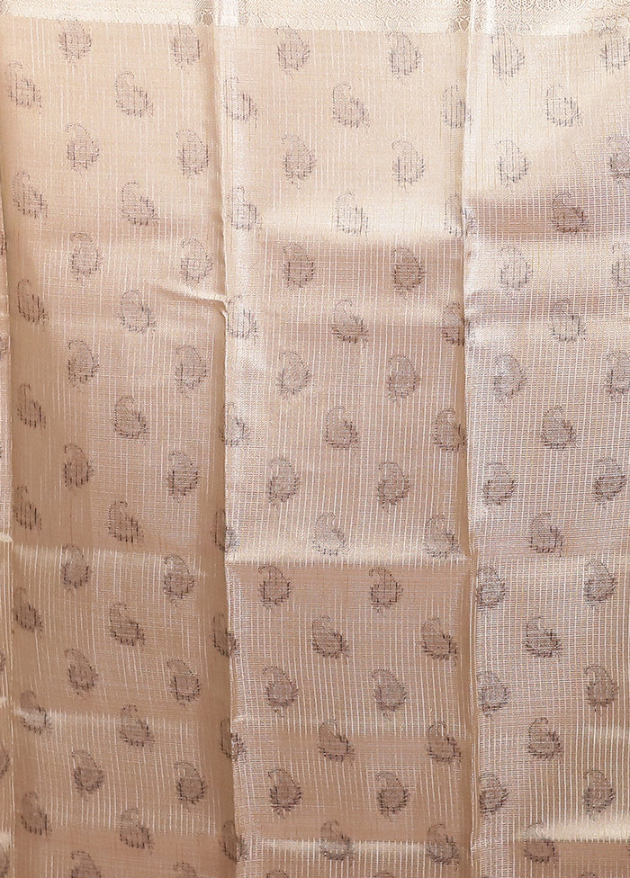 Multicolor Tissue Silk Saree With Blouse Piece