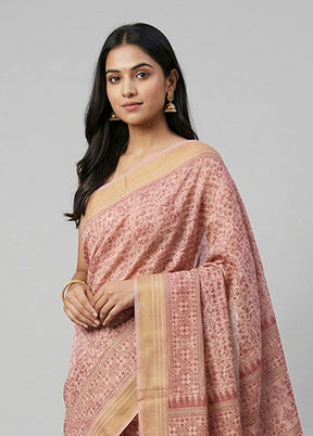 Multicolor Cotton Saree With Blouse Piece