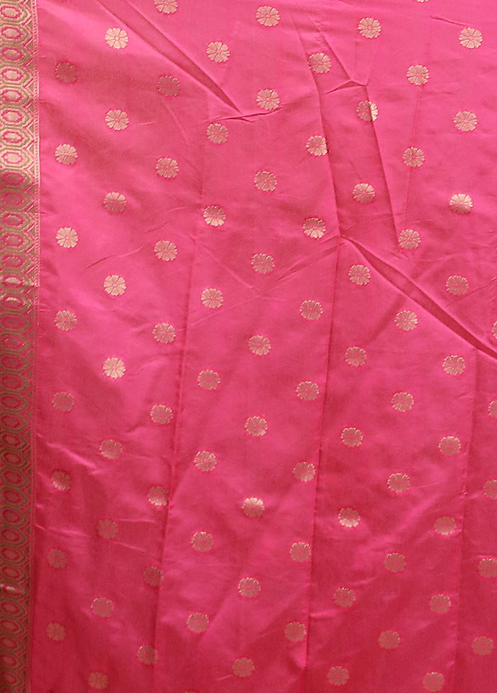 Cream Dupion Silk Saree With Blouse Piece