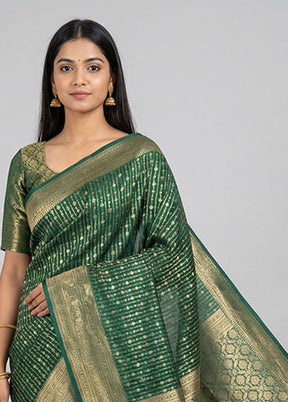 Multicolor Georgette Saree With Blouse Piece