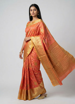 Multicolor Cotton Saree With Blouse Piece