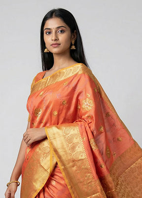 Multicolor Cotton Saree With Blouse Piece