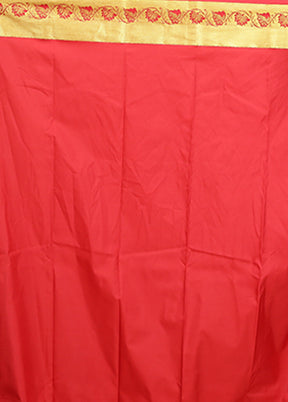 Green Kanjivaram Silk Saree With Blouse Piece