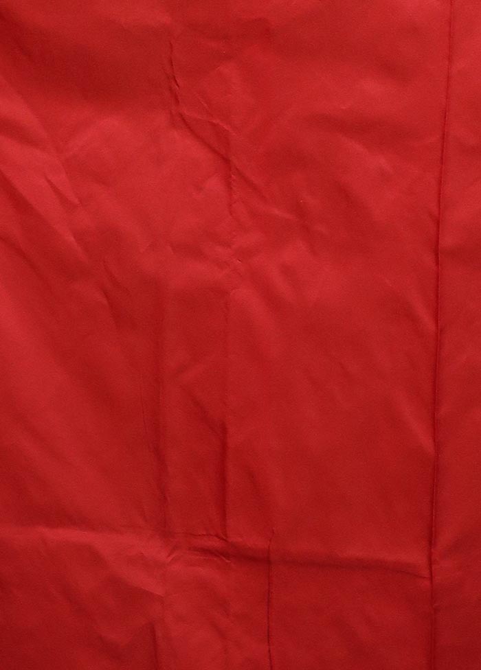 Yellow Kanjivaram Silk Saree With Blouse Piece