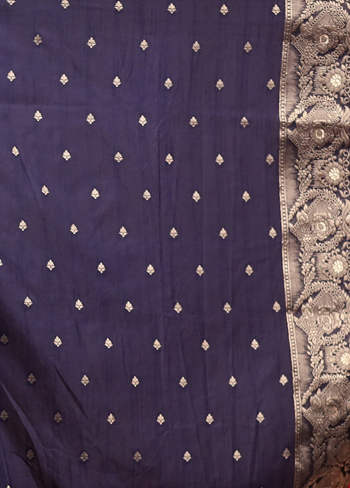 Pink Dupion Silk Saree With Blouse Piece