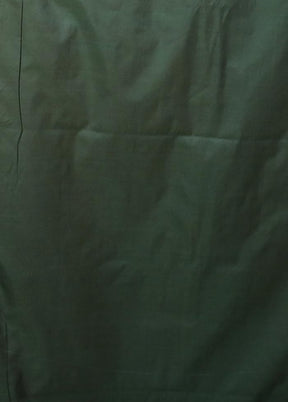 Green Uppada Silk Saree With Blouse Piece